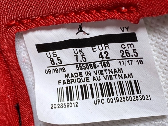 Cheap TBK Gym OG 1 Retro Jordan 555088-160 Air 